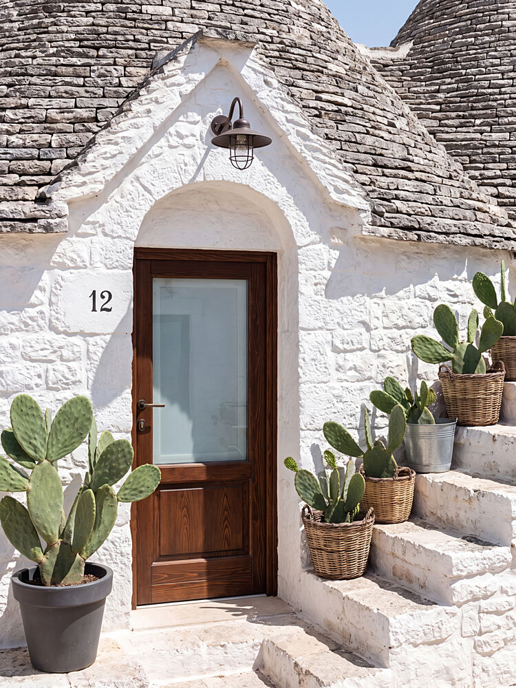 White Trullo House Entrance art print by Andreas Magnusson for $57.95 CAD