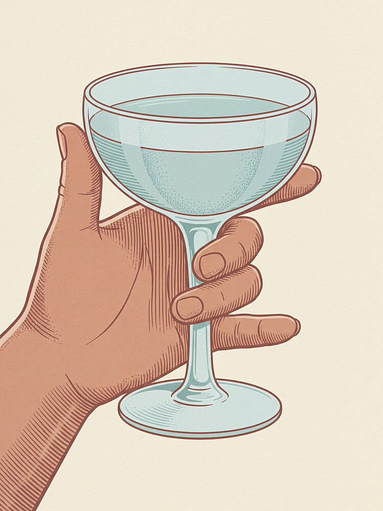 Vintage Cocktail Hand art print by Andreas Magnusson for $57.95 CAD