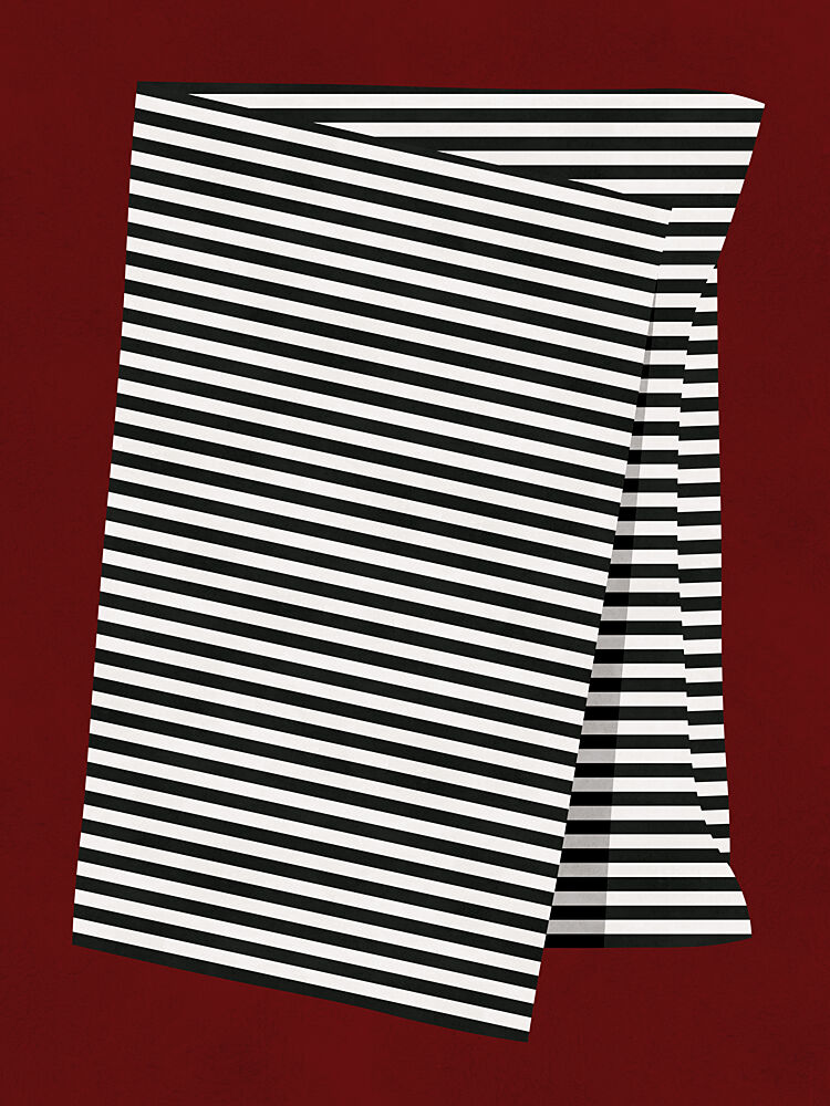 Abstract Layered Stripes art print by Vitor Costa for $57.95 CAD