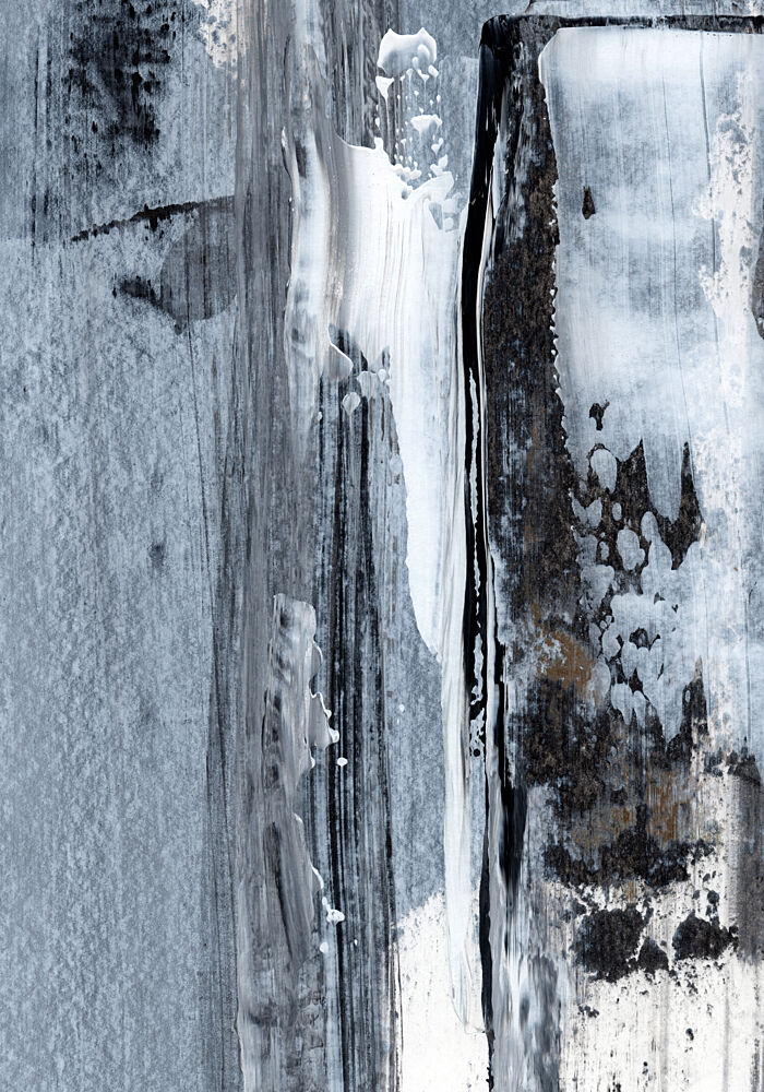 Modern Monochrome Abstract art print by Uplusmestudio for $57.95 CAD