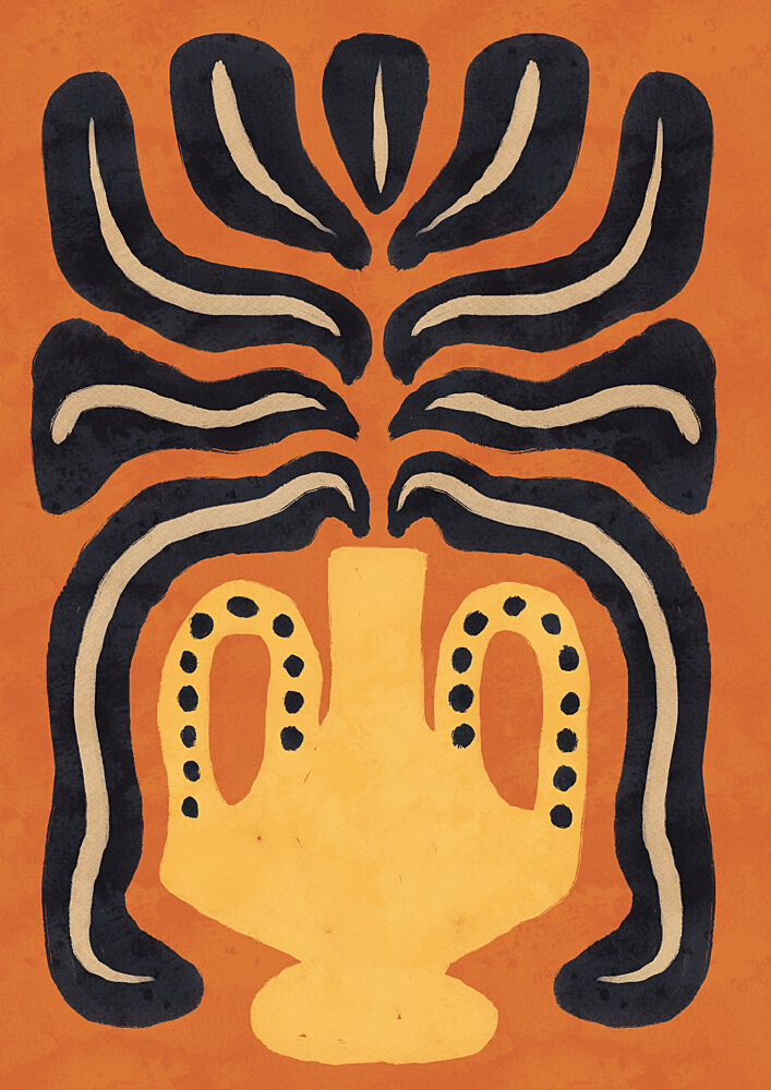 Desert Bloom Vase art print by Lisa Solomoniuk for $57.95 CAD