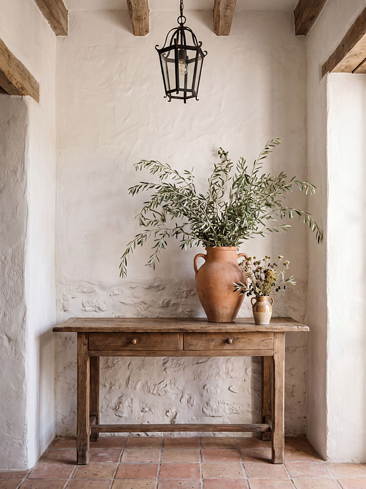 Rustic Olive Branches Console art print by Andreas Magnusson for $57.95 CAD
