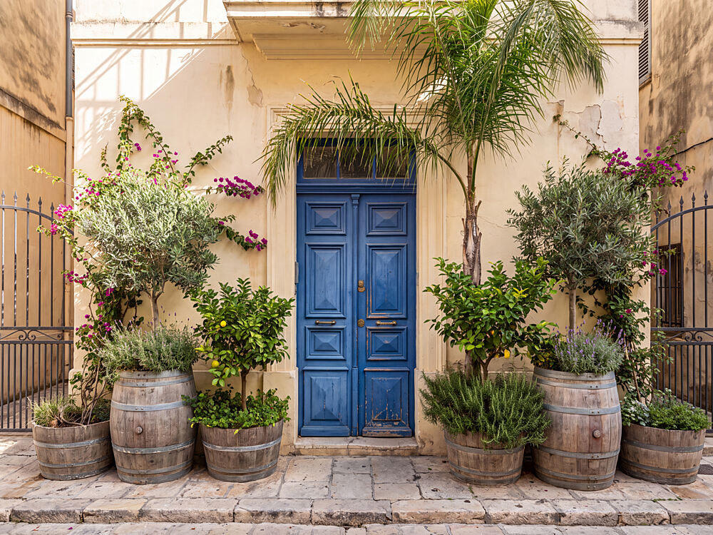 Charming Blue Door art print by Andreas Magnusson for $57.95 CAD