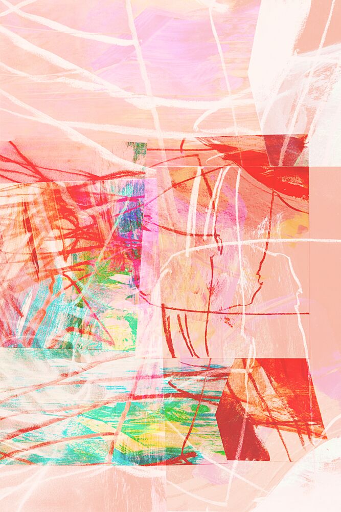 Dynamic Colorful Expression art print by Simona Gocan for $57.95 CAD