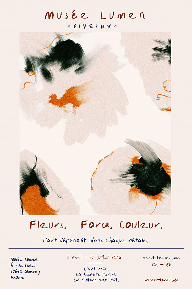 Abstract Floral Blooms art print by Treechild for $57.95 CAD