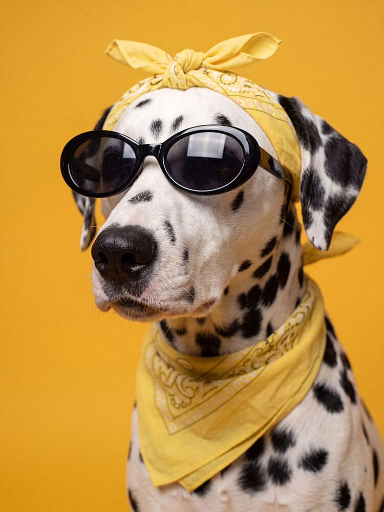 Cool Dalmatian Sunglasses art print by Andreas Magnusson for $57.95 CAD