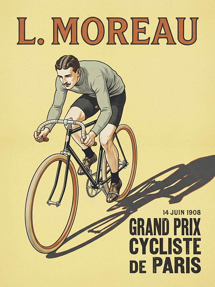 Vintage Cycling Race art print by Andreas Magnusson for $57.95 CAD