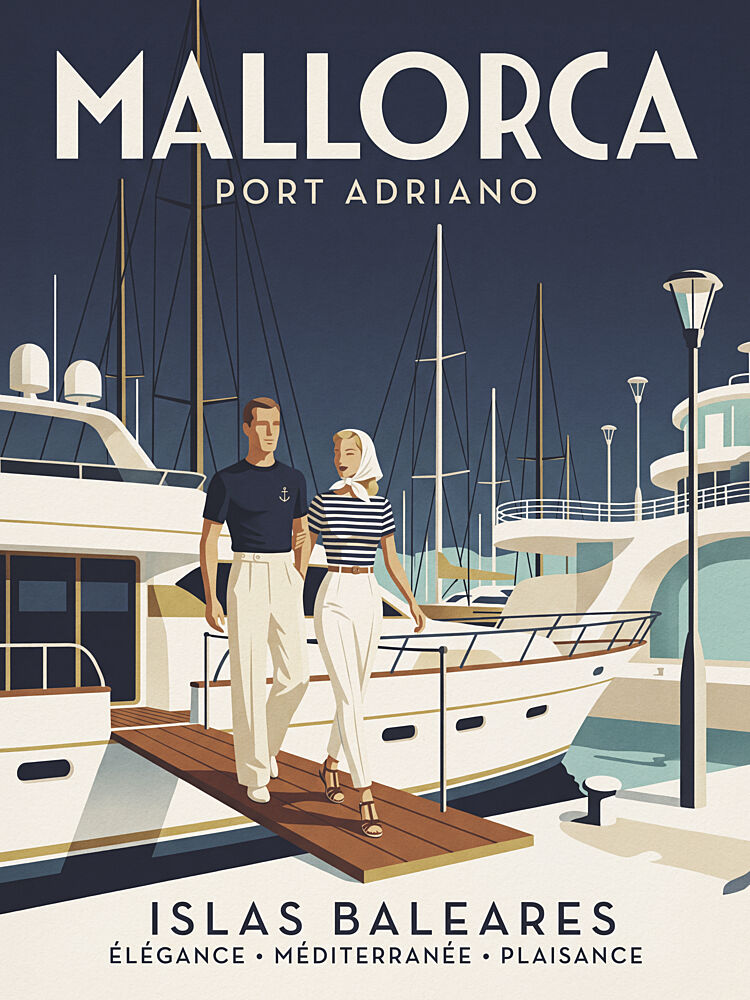 Mallorca Port Elegance art print by Andreas Magnusson for $57.95 CAD