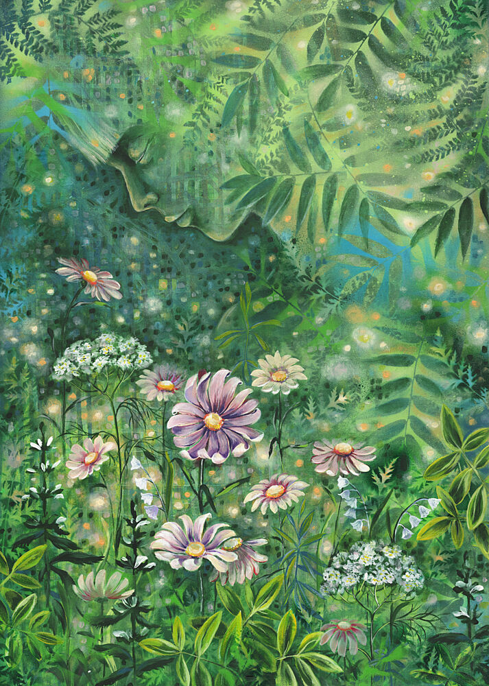 Forest Spirit Dream art print by Regina Martisiene for $57.95 CAD