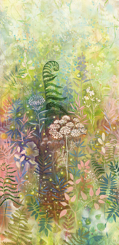 Enchanted Forest Glow art print by Regina Martisiene for $57.95 CAD