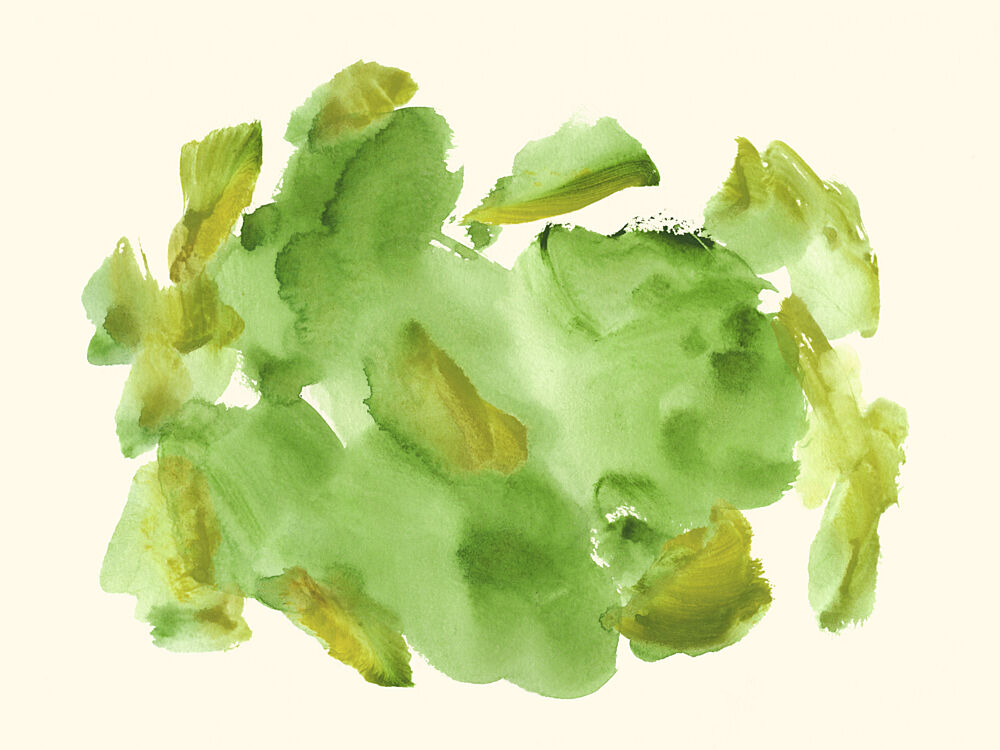 Organic Green Abstract art print by Moonlight Print for $57.95 CAD
