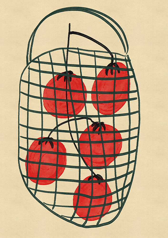 Fresh Tomato Harvest art print by Nicholas for $57.95 CAD