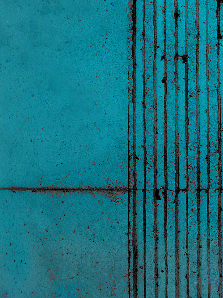 Teal Abstract Lines art print by Fernando Vieira for $57.95 CAD