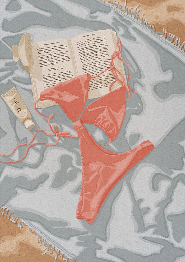 Seaside Esthetic art print by Lisa Solomoniuk for $57.95 CAD