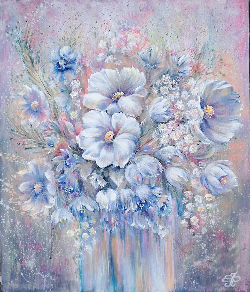 Dreamy Pastel Bouquet art print by Elena Pertceva for $57.95 CAD