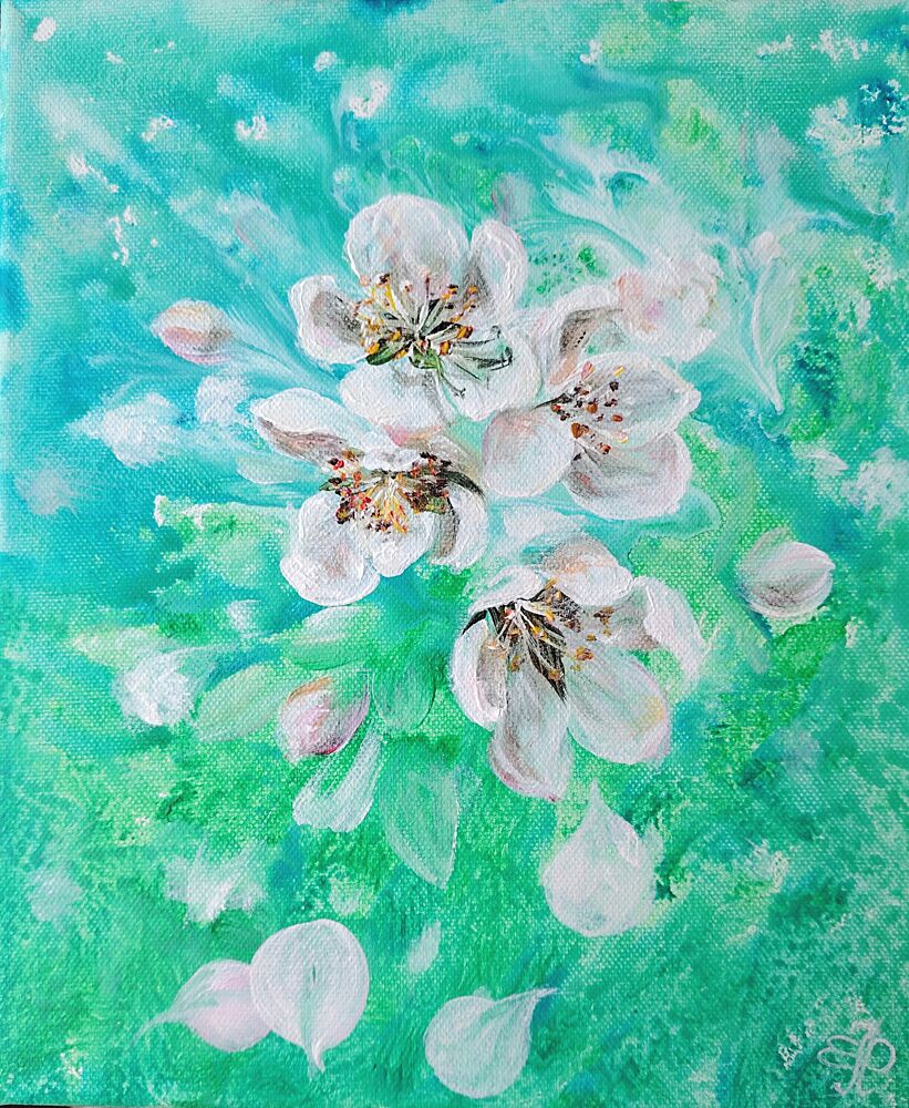 Fresh Spring Blossoms art print by Elena Pertceva for $57.95 CAD