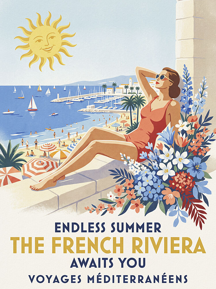 Endless French Summer art print by Andreas Magnusson for $57.95 CAD
