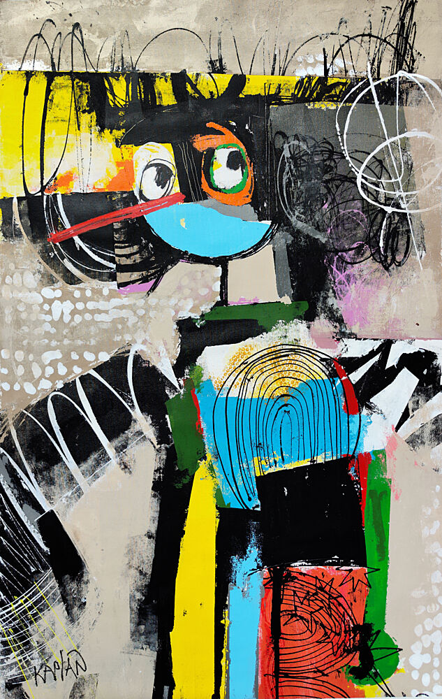 Pop Art Character art print by Lee Kaplan for $57.95 CAD