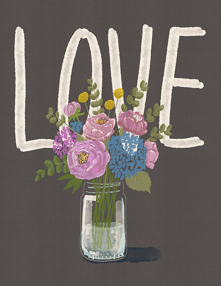 Love in Bloom art print by Nicholas for $57.95 CAD