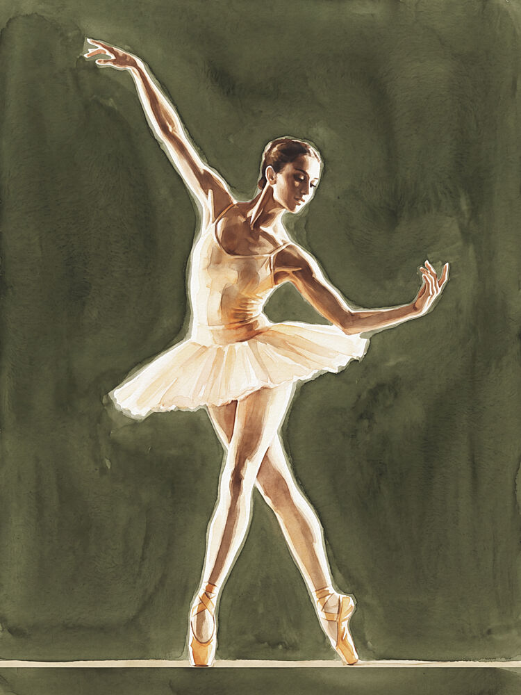 Graceful Ballet Dancer art print by Andreas Magnusson for $57.95 CAD