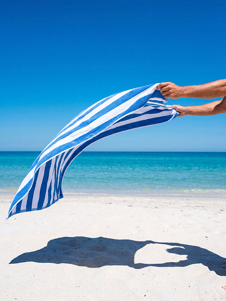 Waving Beach Towel art print by Andreas Magnusson for $57.95 CAD