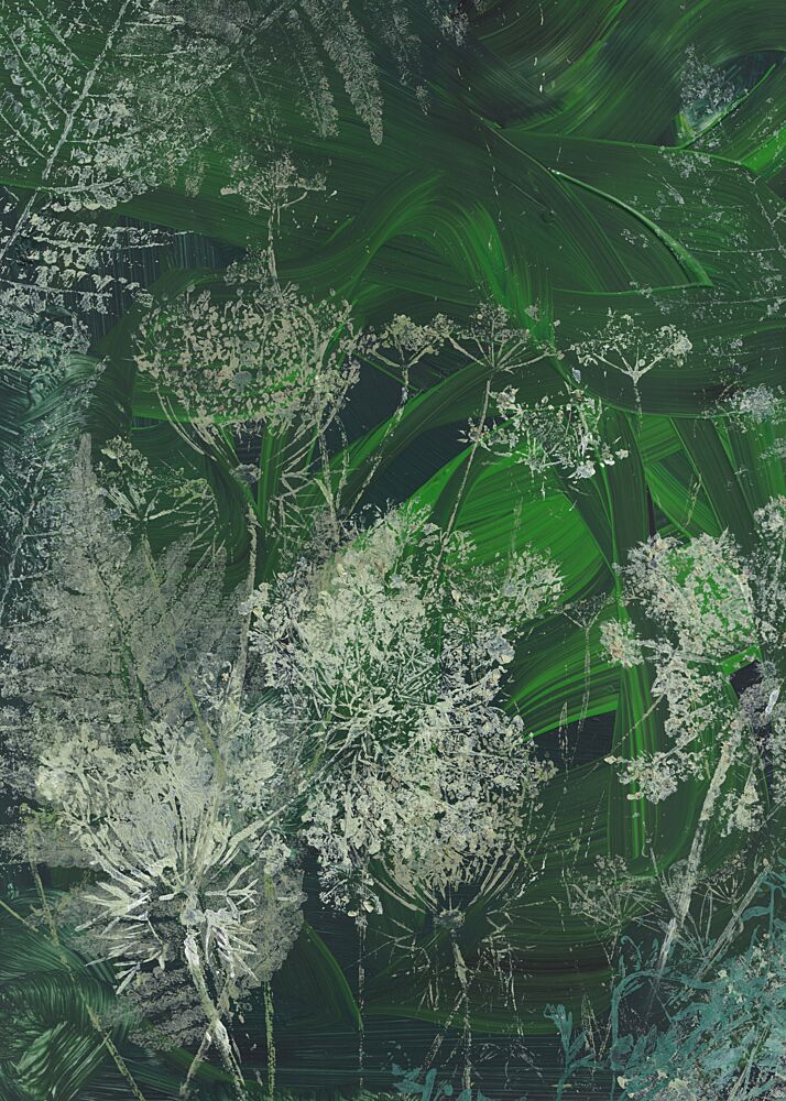 Verdant Meadow Blooms art print by Maira Ribena for $57.95 CAD