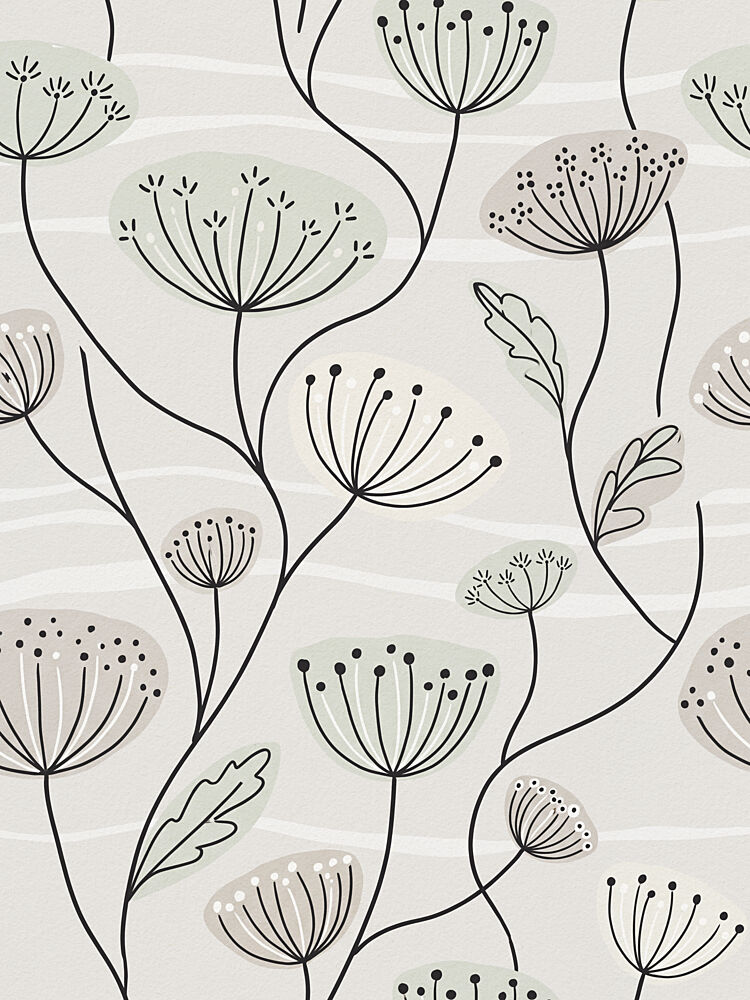 Gentle Floral Pattern art print by Andreas Magnusson for $57.95 CAD
