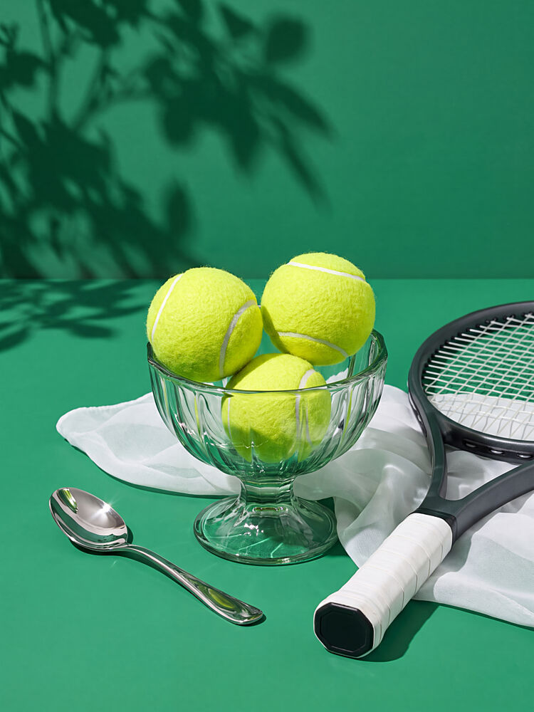 Green Tennis Still Life art print by Andreas Magnusson for $57.95 CAD