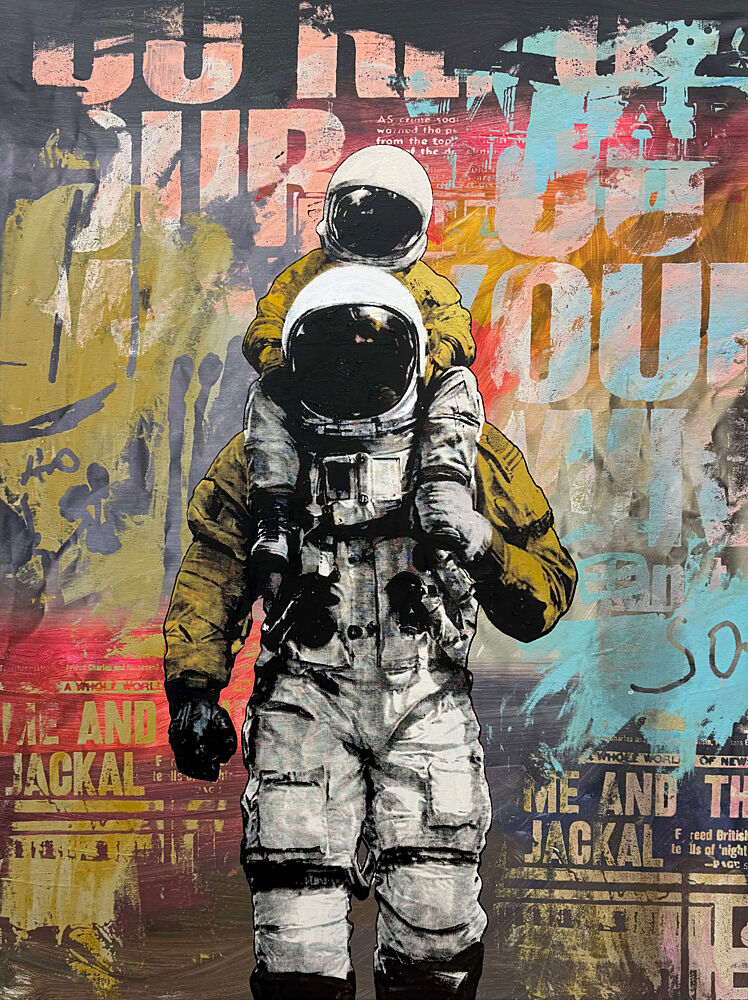Urban Astronaut Adventures art print by Unknown for $57.95 CAD
