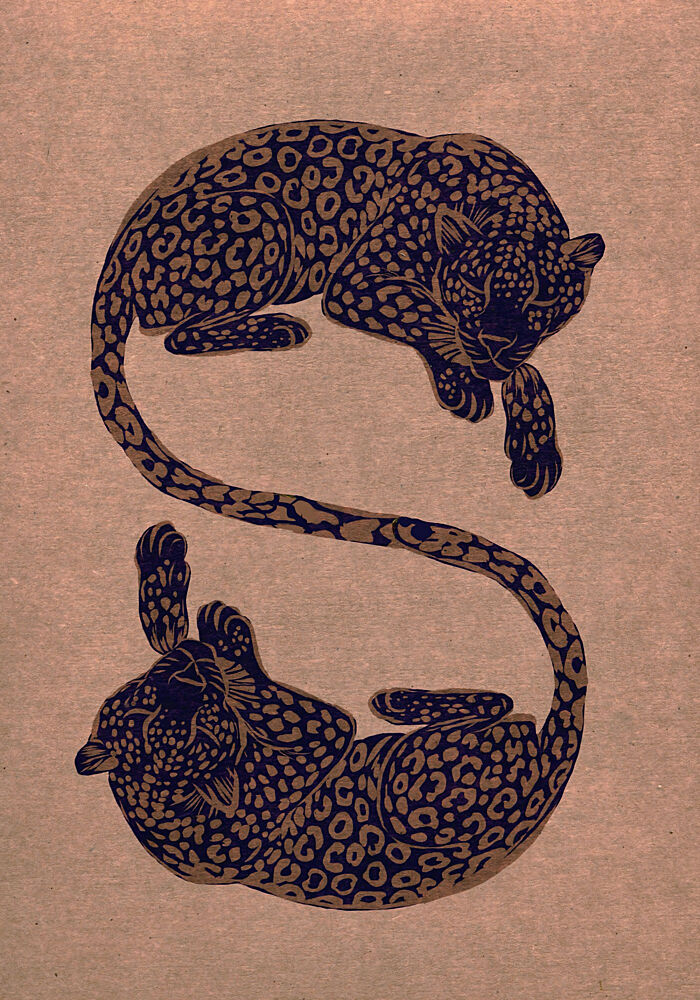 Elegant Leopard S art print by Josie George for $57.95 CAD