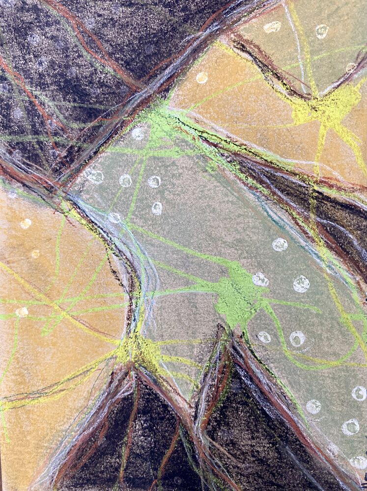 Abstract Pastel Fields art print by Berit Pihl for $57.95 CAD