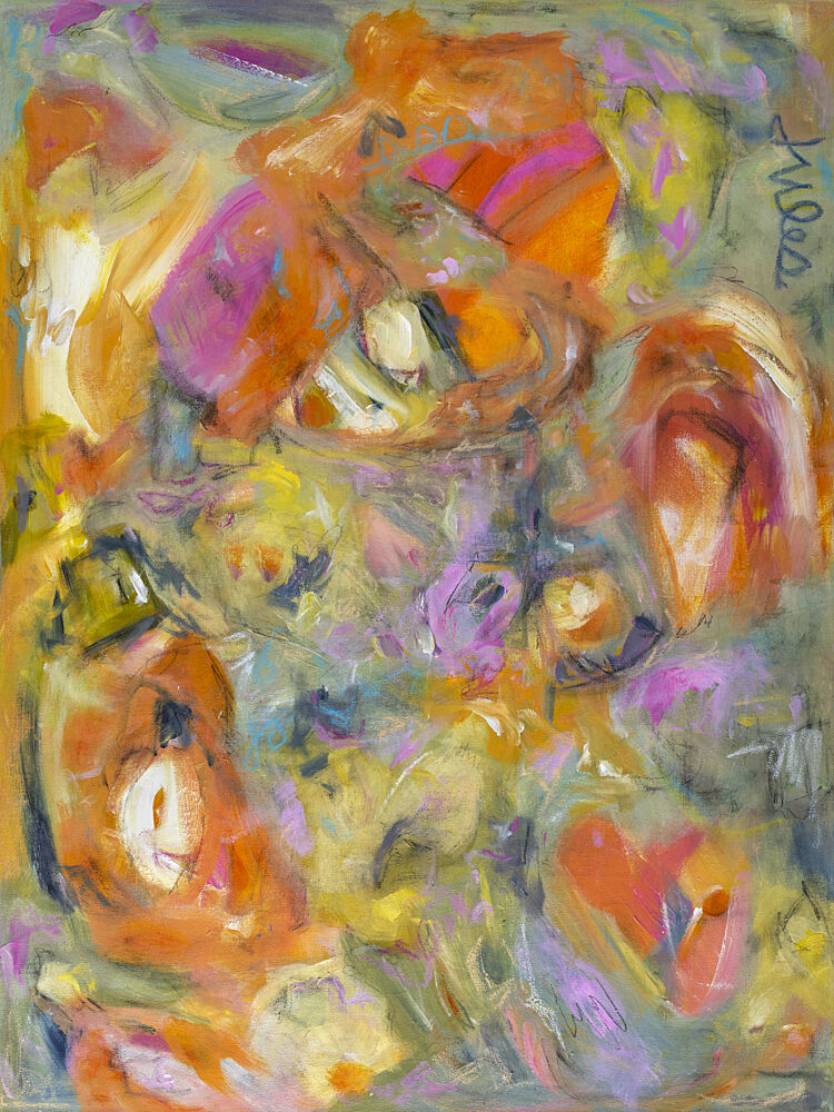 Vibrant Abstract Flow art print by Jules Gissler for $57.95 CAD