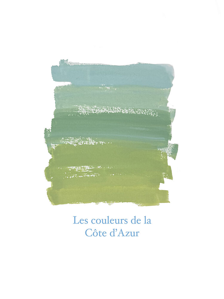 Cote D Azur Hues art print by Carola Cedell for $57.95 CAD
