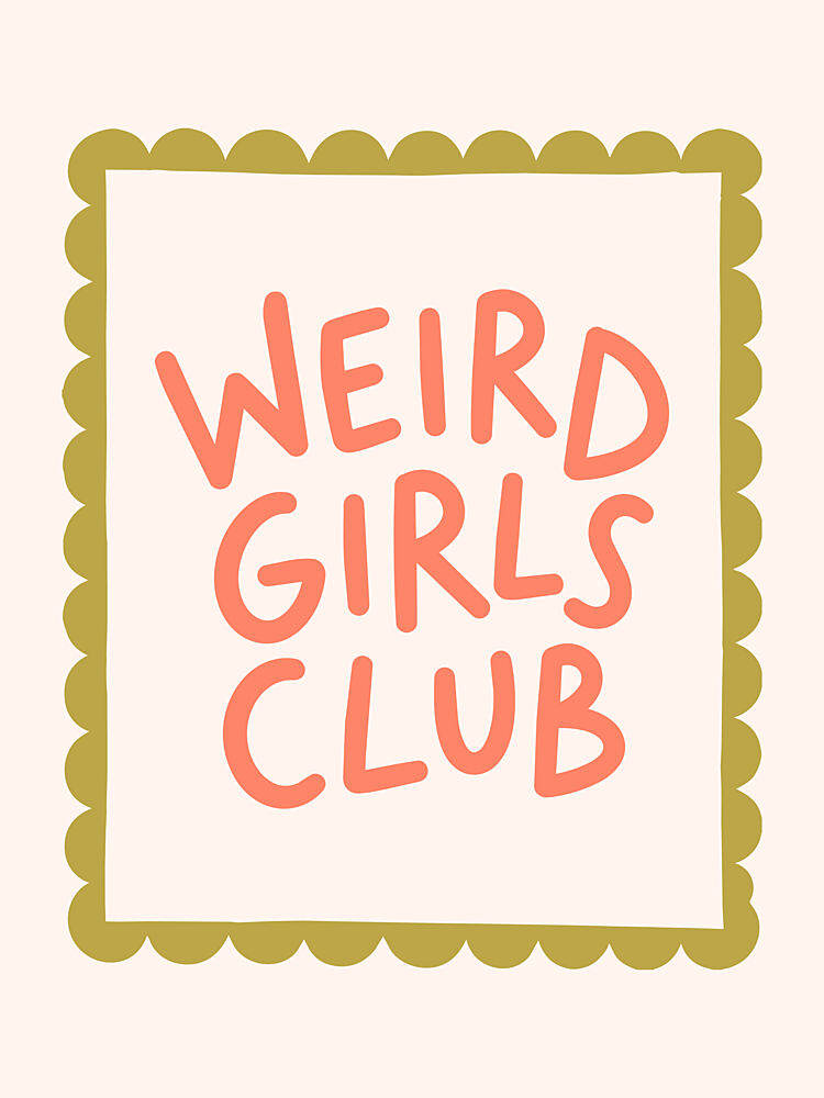 Weird Girls Club art print by Mathieu for $57.95 CAD
