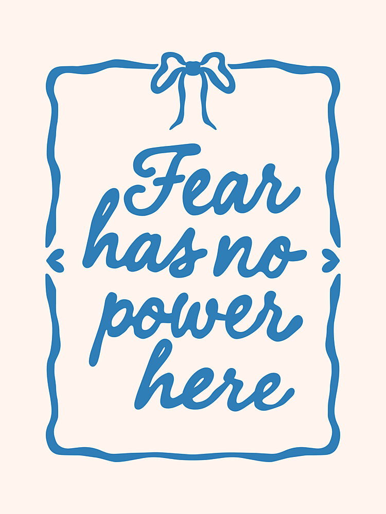 Fear Has No Power Here art print by Mathieu for $57.95 CAD