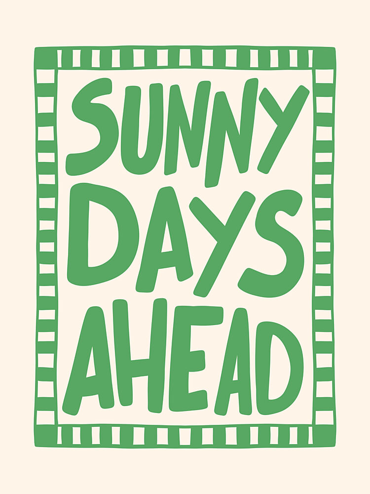 Sunny Days Ahead art print by Mathieu for $57.95 CAD