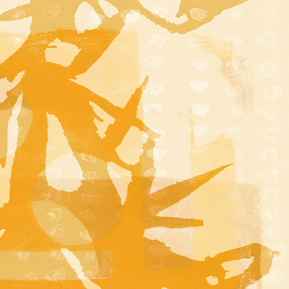 Golden Abstract Flow art print by Dina Dankers for $57.95 CAD