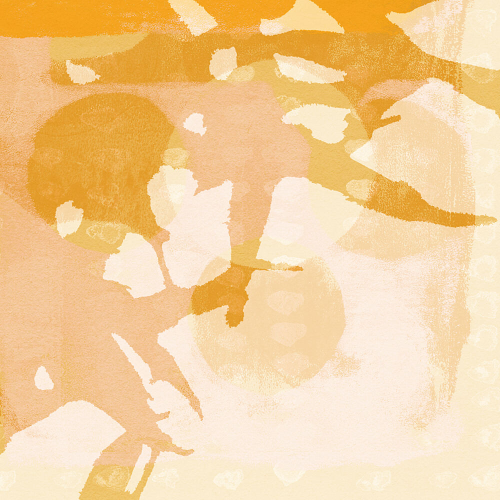 Gentle Orange Glow art print by Dina Dankers for $57.95 CAD