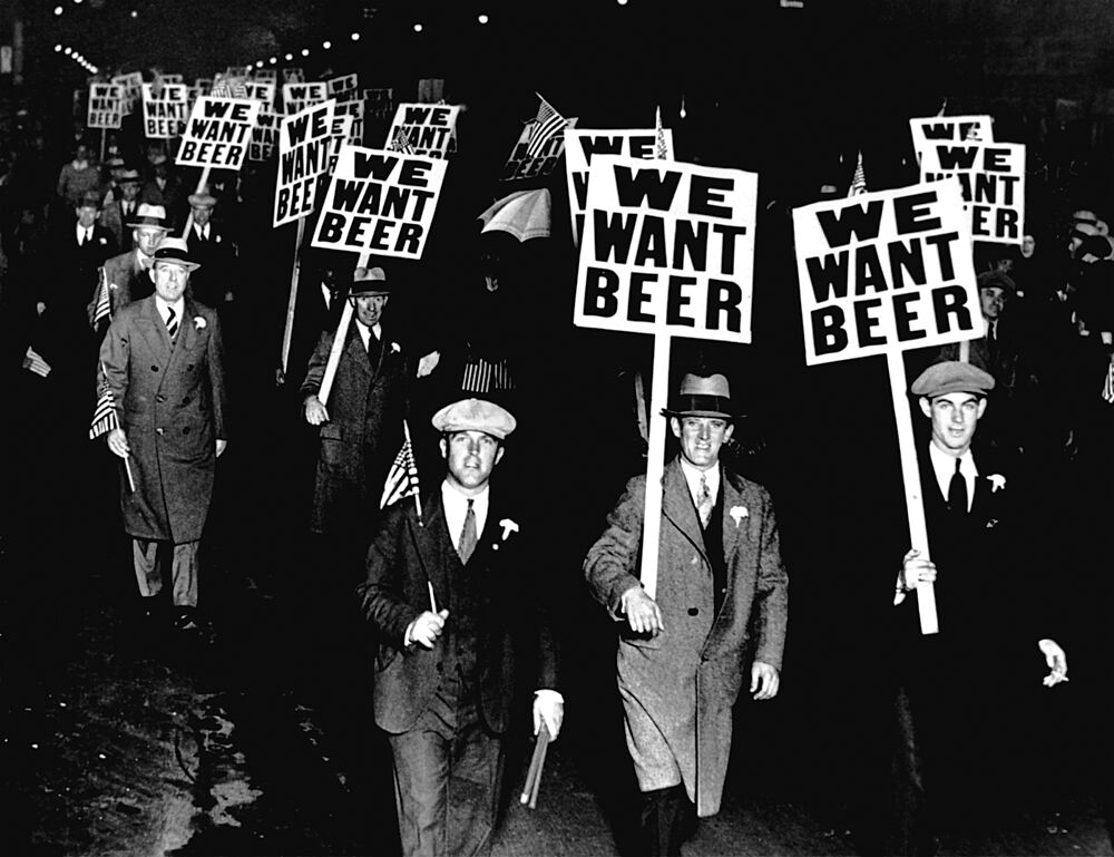 We Want Beer Protest art print by The Art Concept for $57.95 CAD