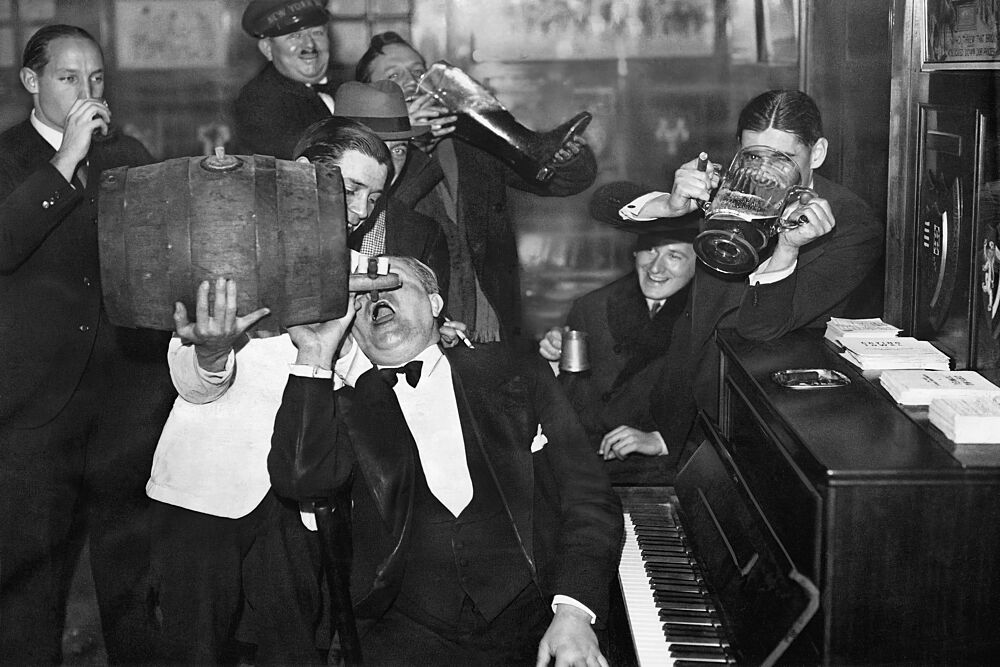 Roaring Twenties Bar Fun art print by The Art Concept for $57.95 CAD