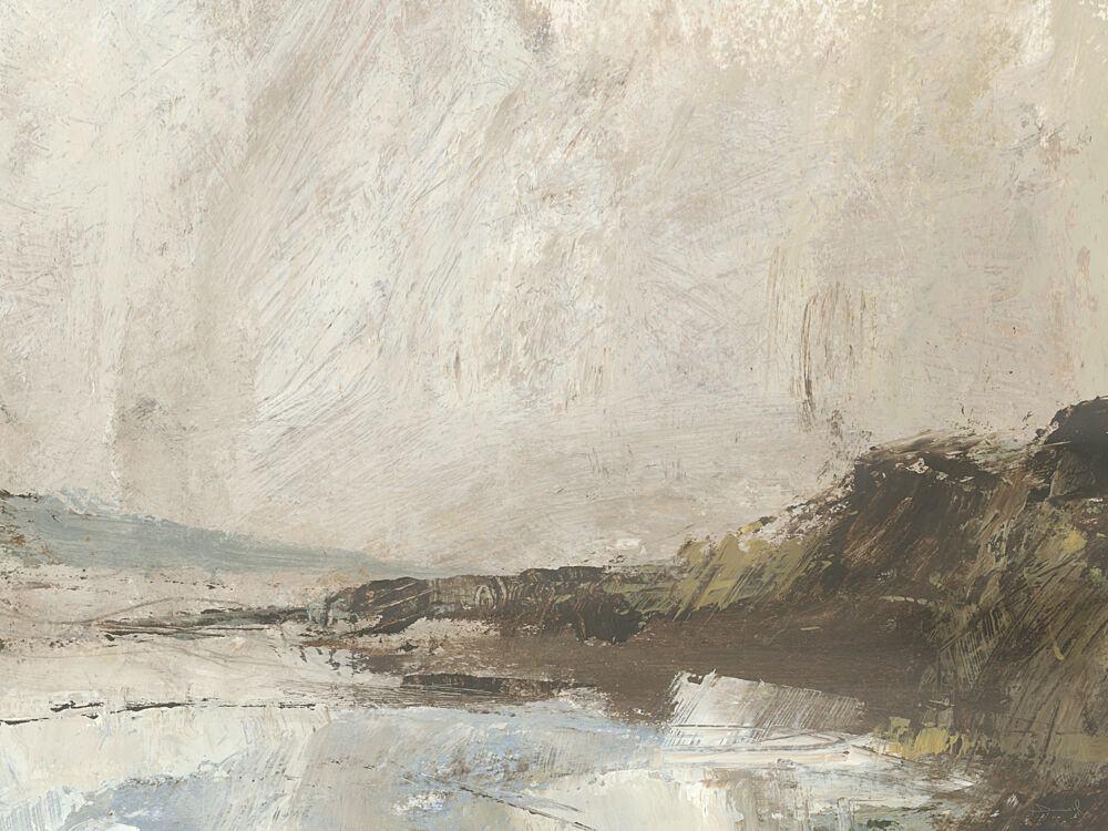 Abstract Coastal Horizon art print by Dan Hobday for $57.95 CAD
