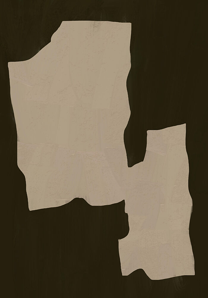 Organic Neutral Shapes art print by Little Dean for $57.95 CAD
