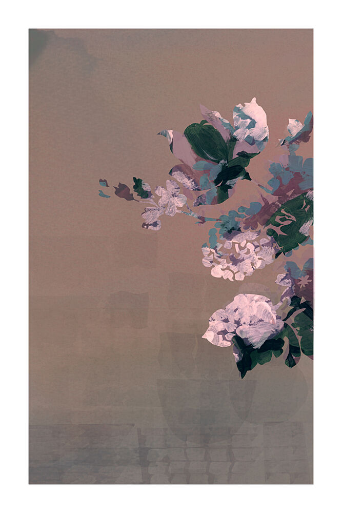 Soft Floral Impression art print by Cartissi for $57.95 CAD