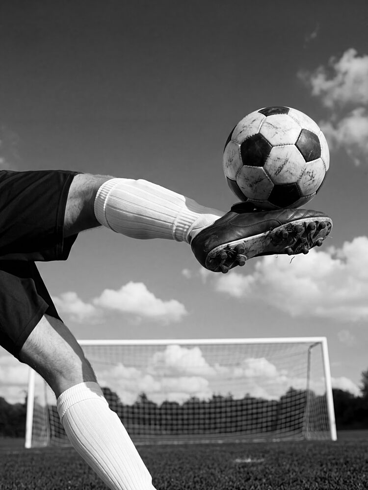 Soccer Goal Kick art print by Andreas Magnusson for $57.95 CAD