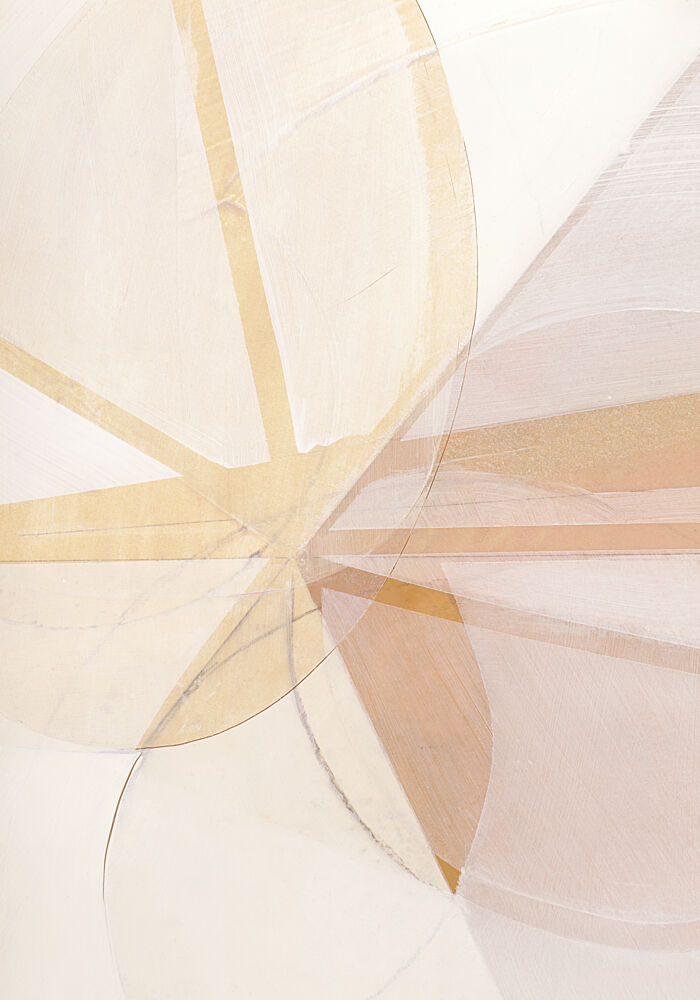 Soft Geometric Layers art print by Cartissi for $57.95 CAD