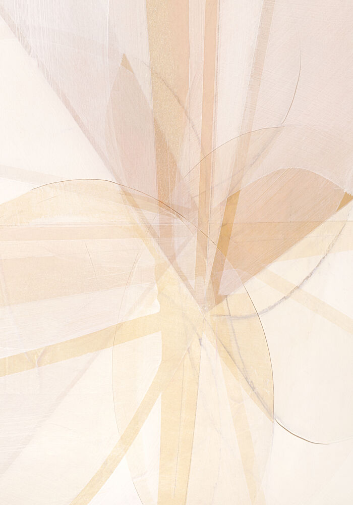 Warm Translucent Layers art print by Cartissi for $57.95 CAD