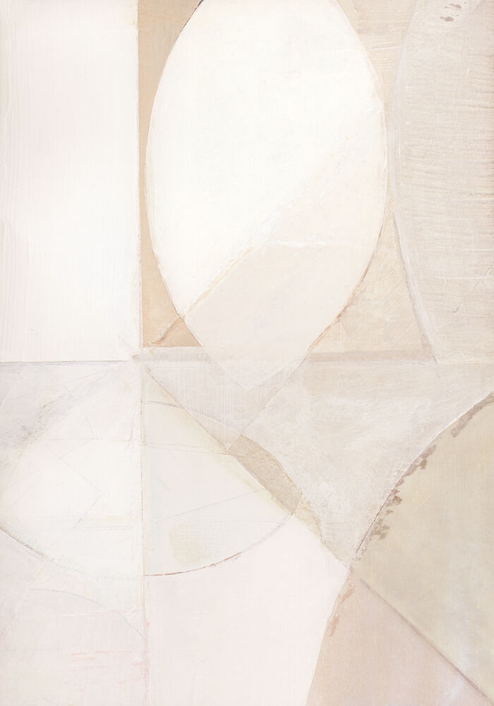 Soft Neutral Abstract art print by Cartissi for $57.95 CAD