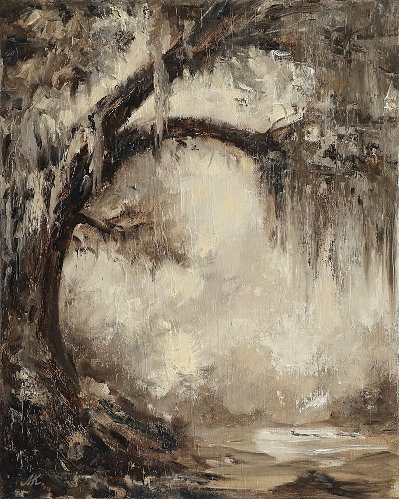 Misty Southern Oak art print by Marina Kozyr for $57.95 CAD