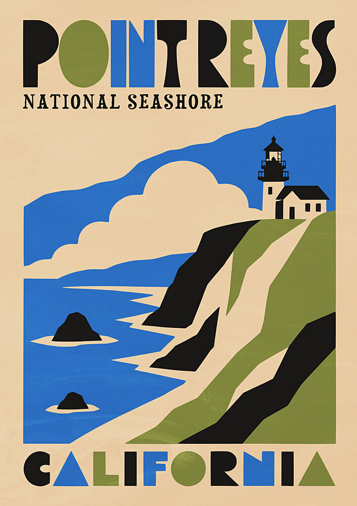 Point Reyes Lighthouse Vista art print by Patryk Krygowski for $57.95 CAD