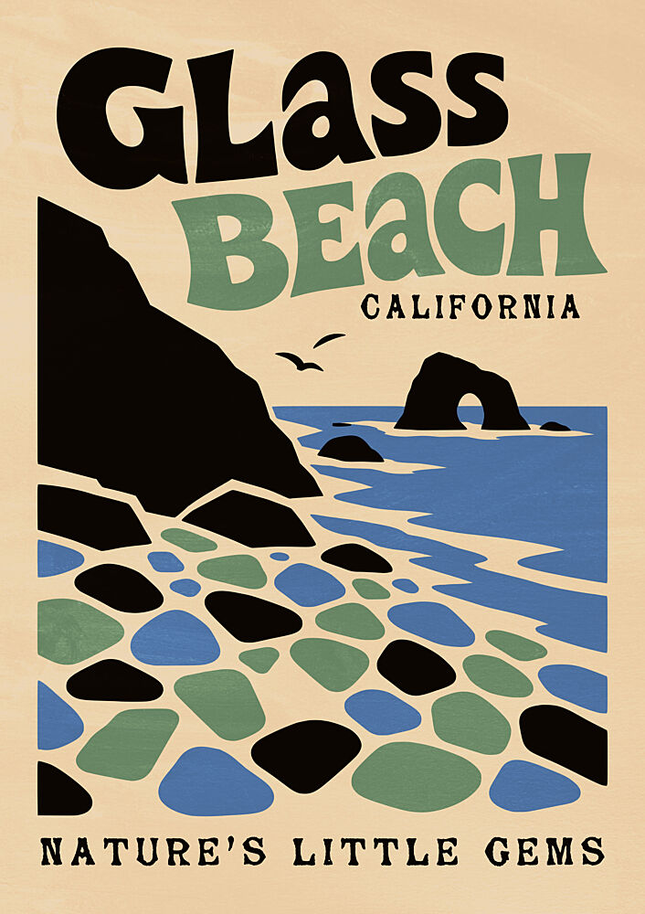 Glass Beach NatureUnknowns Gems art print by Patryk Krygowski for $57.95 CAD